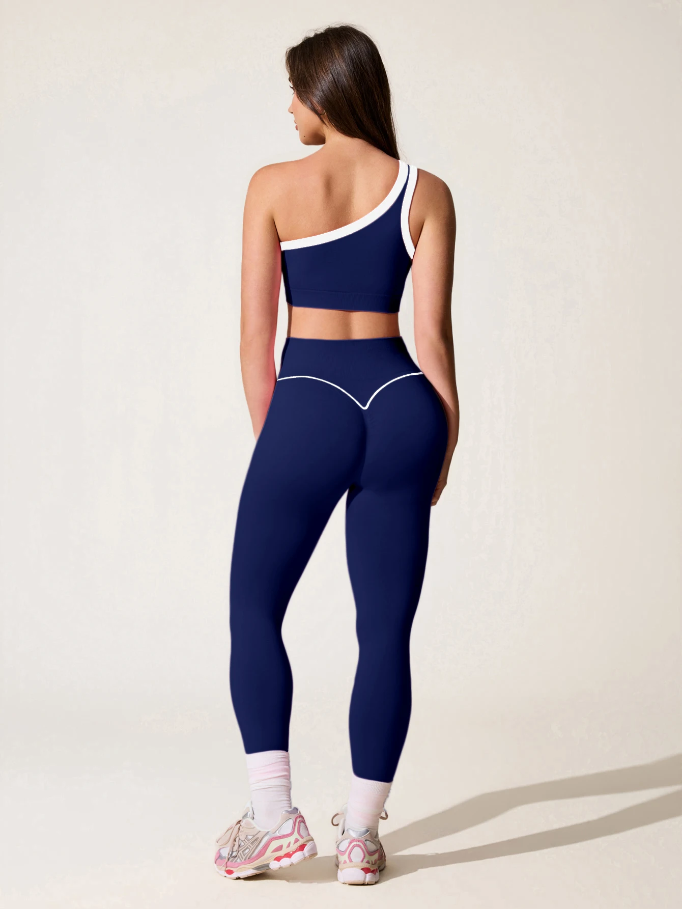 2 pcs Women Seamless Yoga Sets Jogging Outfit Sport Leggings Bra Sportswear Woman Gym Outfit Workout Set Yoga Clothes Activewear