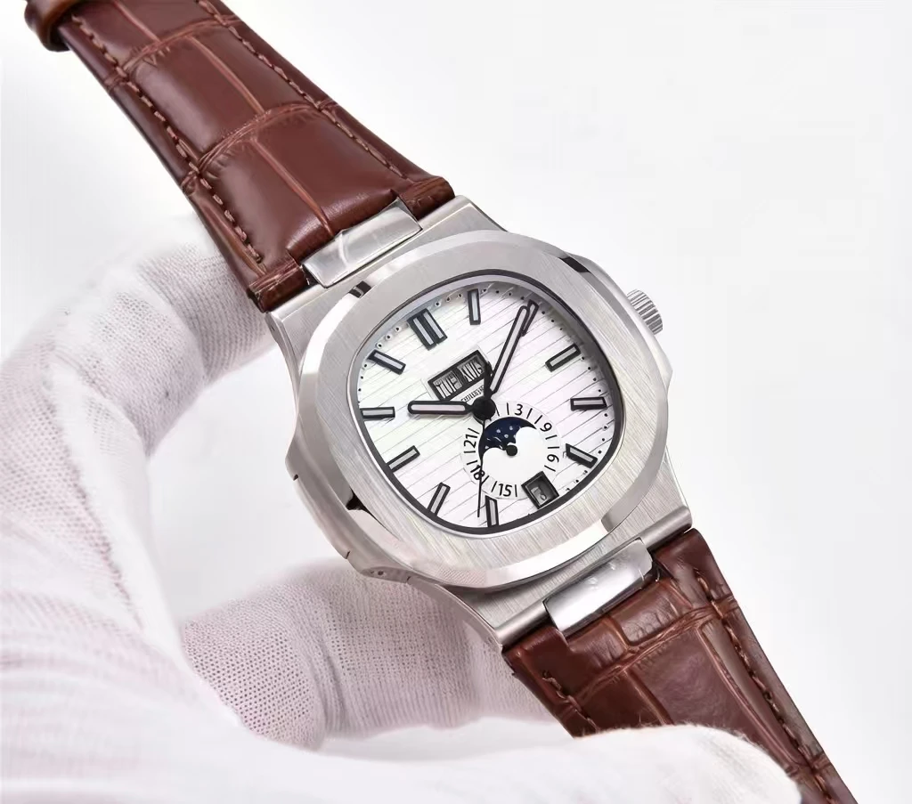Jam Tangan Pria Mekanik Otomatis Merek Mewah 2026 Multifungsi Baja Tahan Karat 904L Santai Kalender AAA