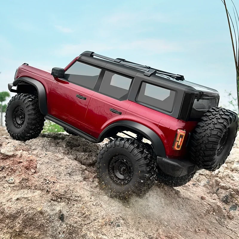 New 1:10 HB R1001 Fierce Horse Full-scale Remote Control Model Car Simulation High-speed Off-road RC Climbing Toy Car Gifts