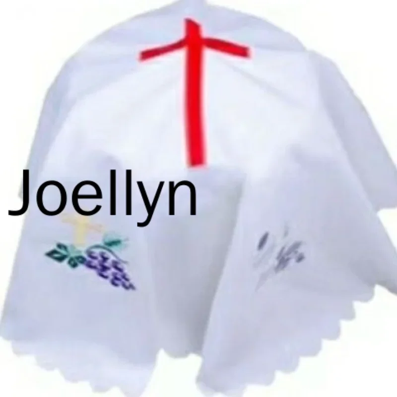 

Christian last supper Towel cover 80x80cm ten cross grapes Towels Napkin communion