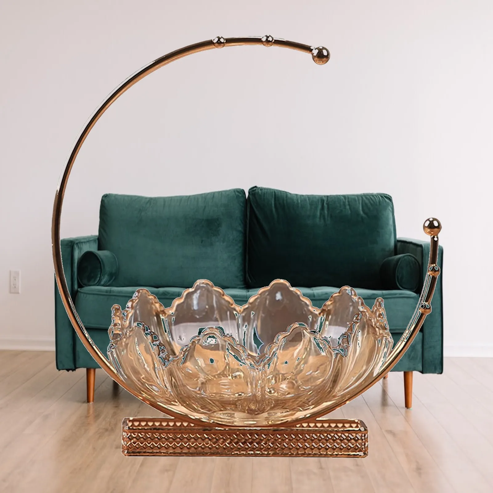 Decorative Fruit Bowl for Home Decor Centerpieces Dessert Serving Bowl