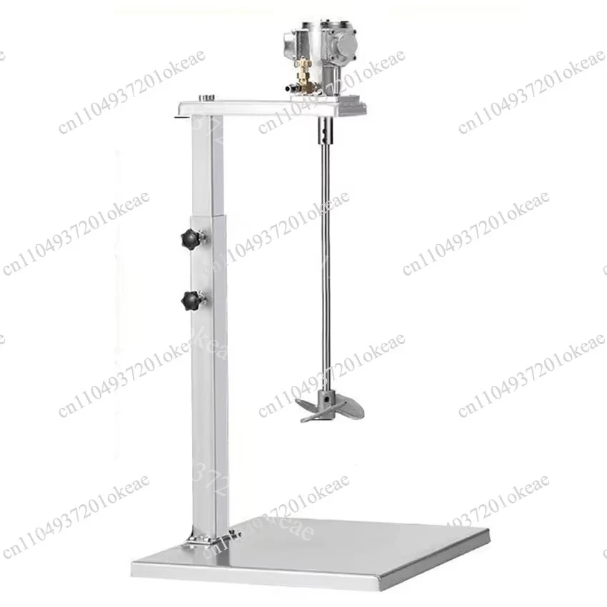 60L Pneumatic Mixer Industrial Liftable Mixing Machine Paint Ink Agitator Mixer Stirrer 5 Gallon Liquid Dispersing Tool