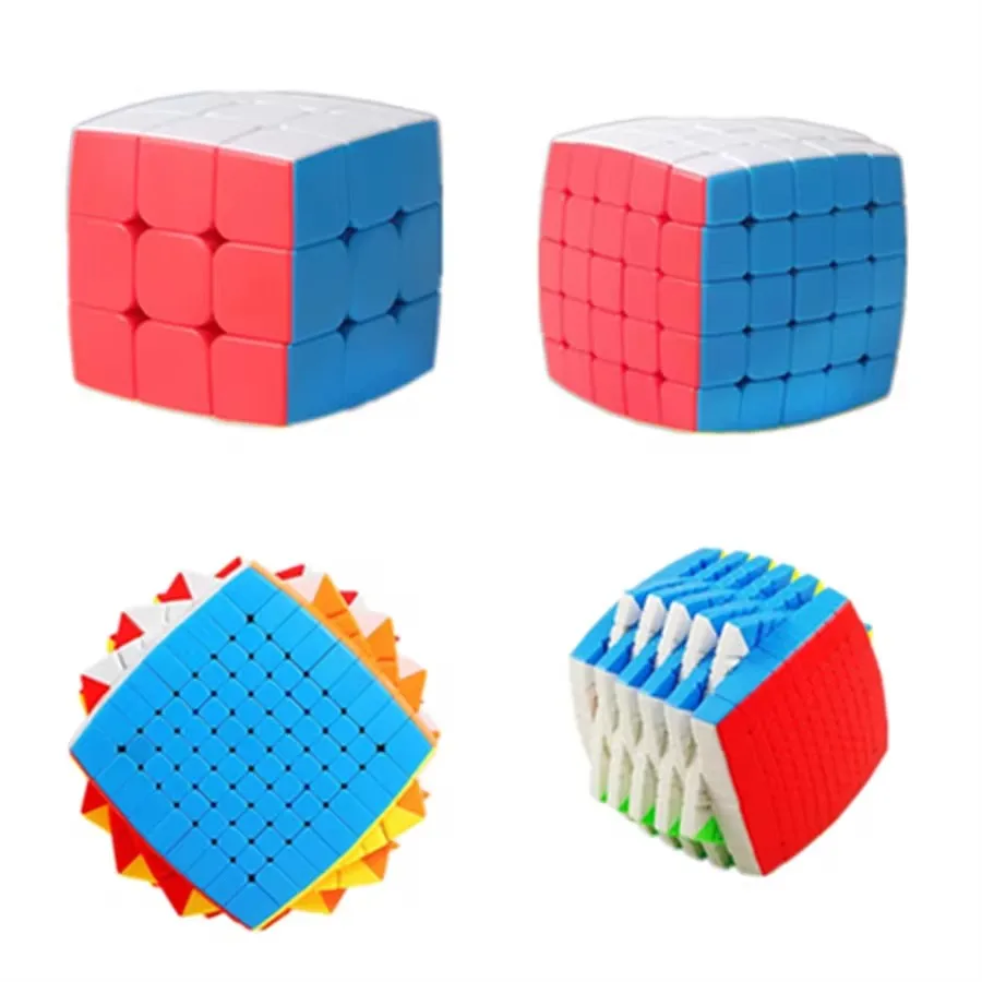 ShengShou Bread Series 2x2 3x3 4x4 5x5 8x8 9x9 10x10 11x11 Magic Puzzle Cube Professional SengSo Pillowed Speed Cubo Magico Cube