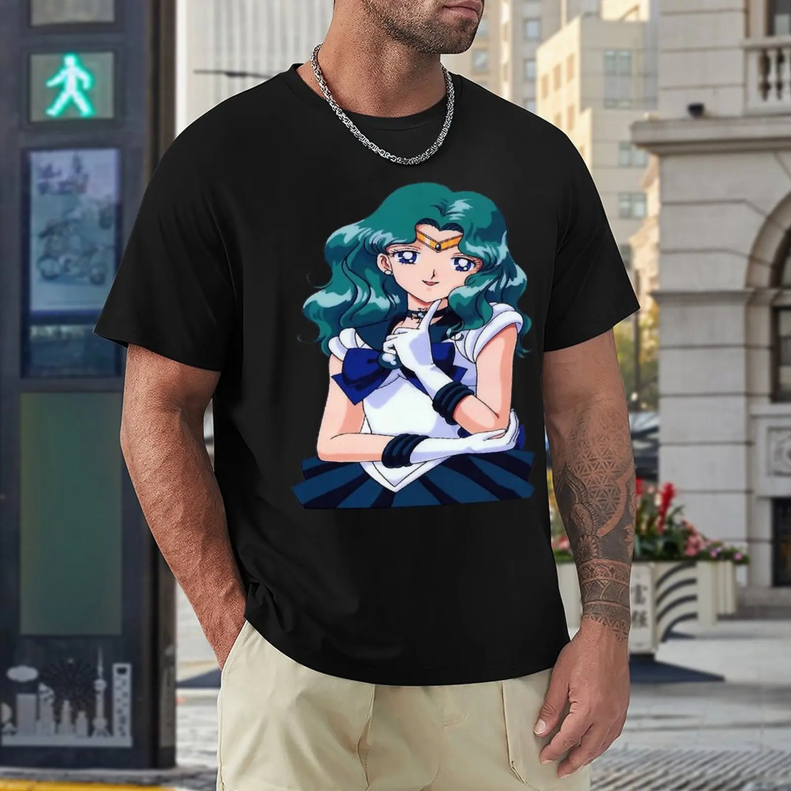 Camiseta masculina com decote em o marinheiro, streetwear manga curta, estilo diário californiano, hip-hop, luxo, marca de tendência, nova, 2022