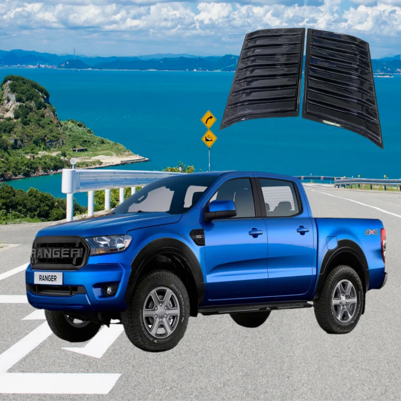 

Маленький чехол для Ford RANGER из двух частей 2015-2021, матовый черный специальный автомобиль