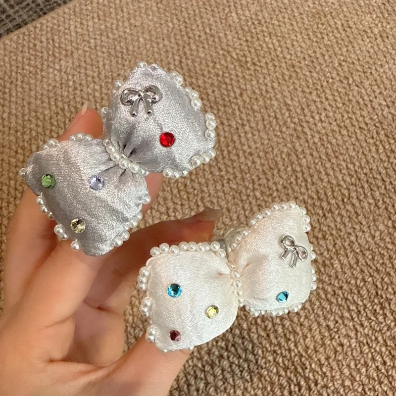 

Sweet & Shiny Bow Scrunchies, Sparkling Butterfly Hair Ties for Girls, Ponytail & Updo, Hair Accessory with Premium Quality