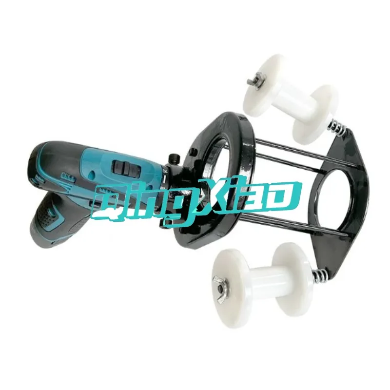 

Полуавтоматический станок для обмотки лентой кондиционерных труб, машина для обмотки медных труб, инструмент для обвязки труб, электрический обвязочный инструмент