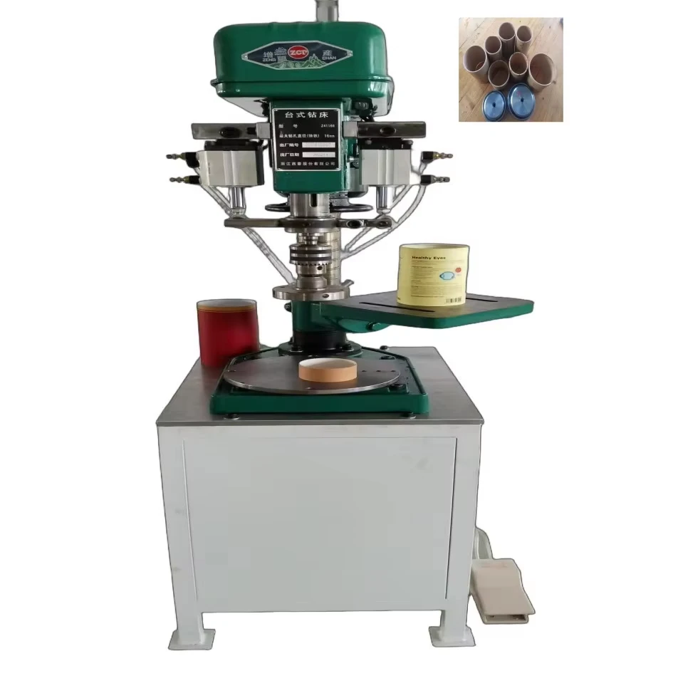 

Semi-Automatic Paper Tube Curling Machine For Composite Cans Paper Cardboard Tubes Featuring PLC Bearing Motor Gear Core