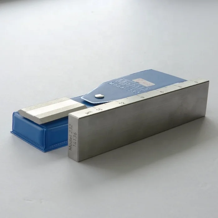 Double Groove Hegman Grindometer Scraper Fineness Gauge