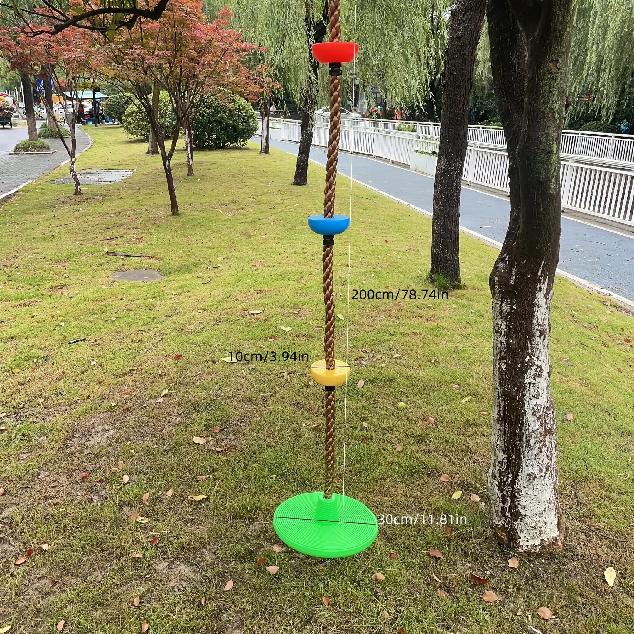 3in1ディスクシートスイングセット 1パック キッズツリー - Kids Outdoor Yard Equipment のレビューと価格