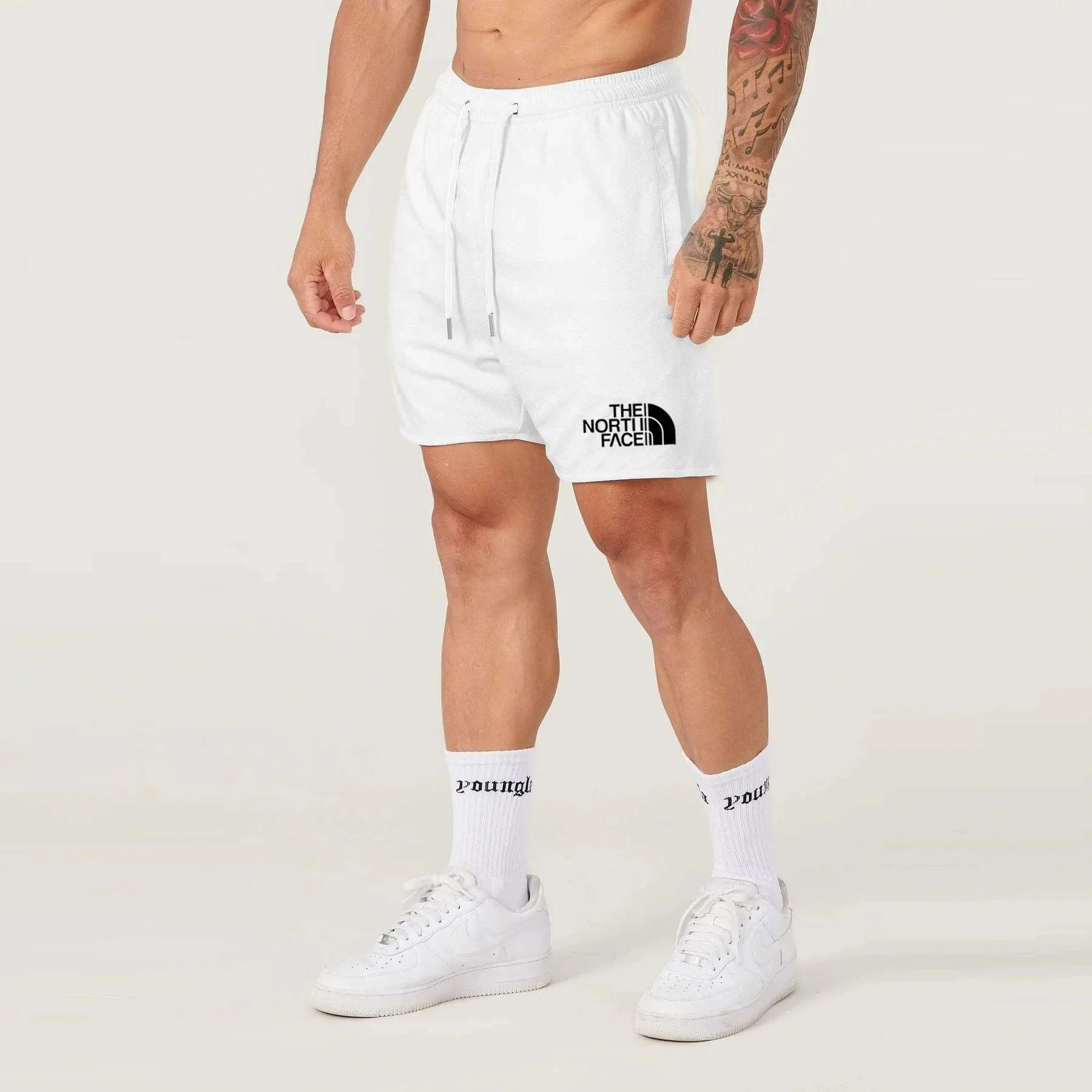 Summer 2024 new sports fitness shorts men\'s basketball competition training running casual casual fast-drying pants