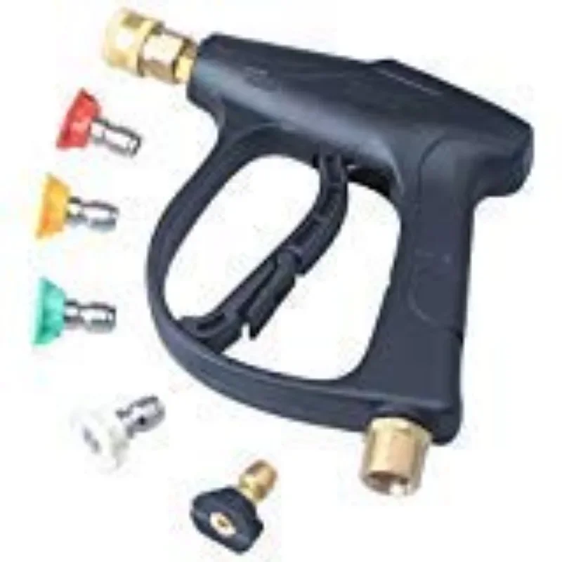 

For Car Washing and Garden Cleaning Tools for High Pressure Car Washer Gun with 5 Nozzles and M22 Coupler