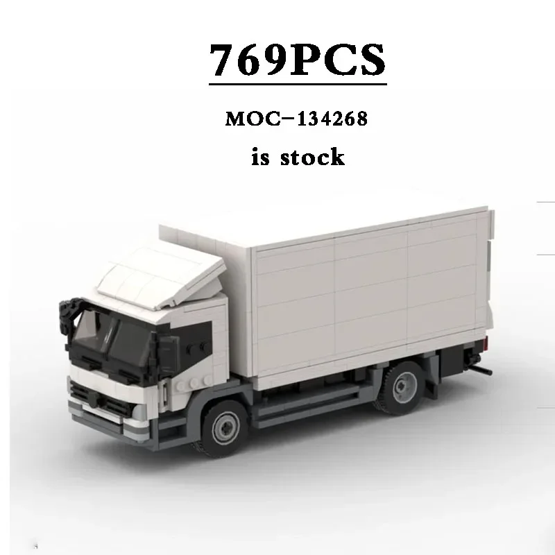 

MOC Speed Champion MOC-134268 Car Toy Building Block Model 769PCS White Truck Model Puzzle Boy Toy Birthday Christmas Gift