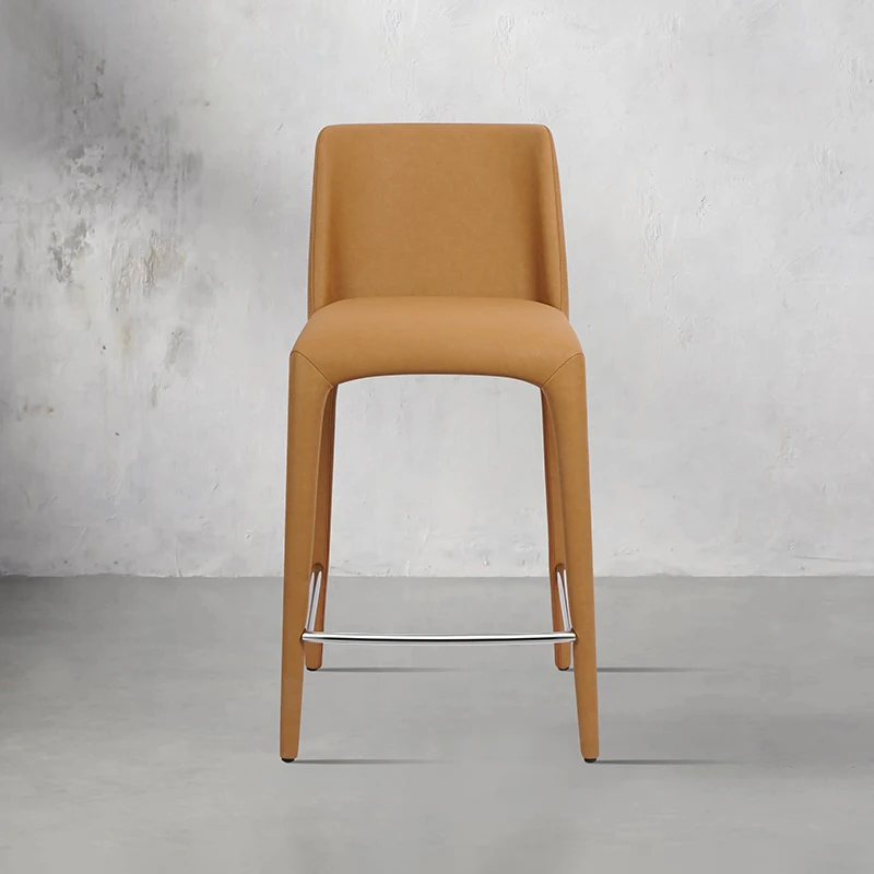 

Aesthetic Soft Bar Chairs Comfortable Vanity Computer Accent Nordic Bar Chairs Make Up Living Room Chaise De Bar Home Furniture