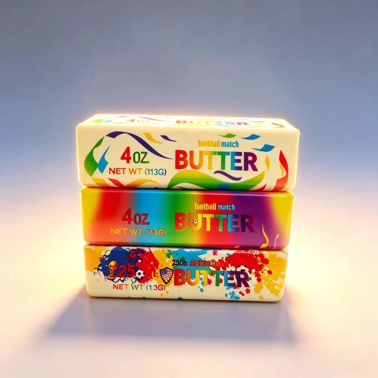 

New Football theme Butter Stick Fidget Toys Squishy Elastic Cheese Stick Funny Decompression Stress Anxiety Relief Game Squeeze