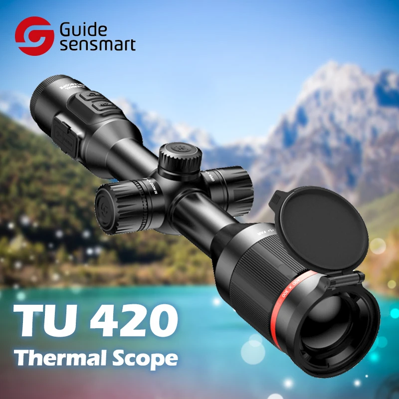 Guide TU420 night vision monocular thermal imaging scope for hunting monocular thermal scope