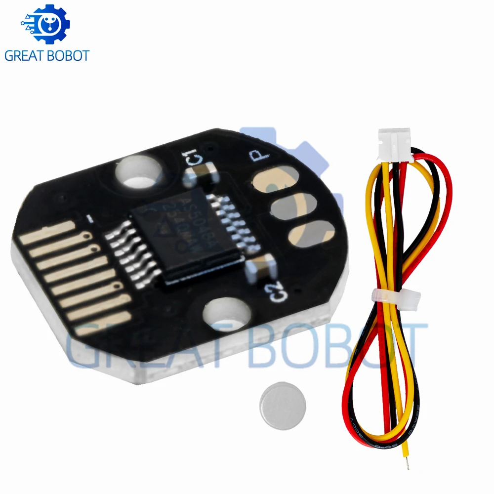 14Bit High Precision AS5048A Magnetic Encoder, PWM SPI Interface Magnetic Induction Angle Measurement Sensor