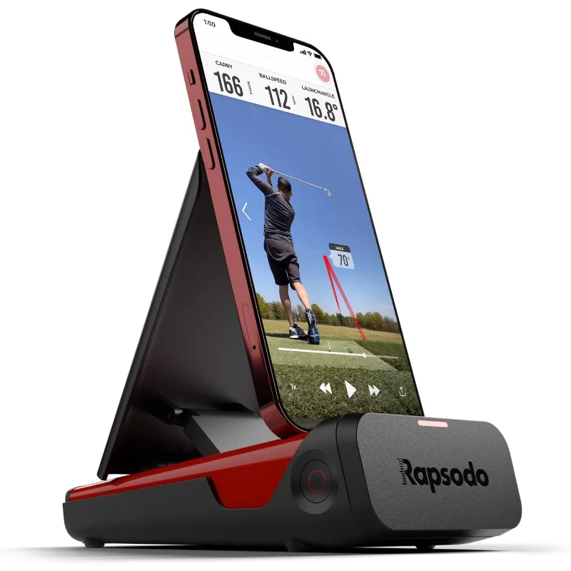 

Rapsodo Mobile Launch Monitor for Golf Indoor and Outdoor Use with GPS Satellite View and Professional Level Accuracy