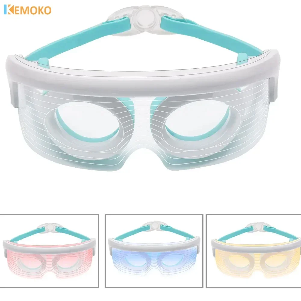 

Eye Massager LED Photon Therapy Anti Aging Eye Tighten Hot Compress Vibration Massager Beauty Device Relaxing Muscle Blindfold