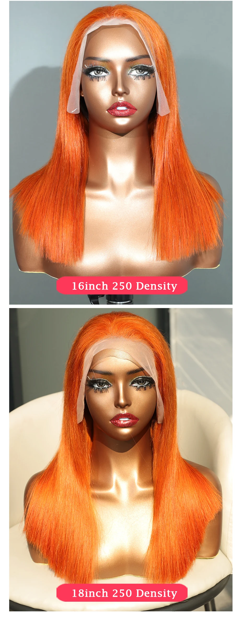 15A 13x4 Rohes Vietnamesisches Super Double Drawn Bone Straight Perücke Aschblonde Echthaarperücke 300 250% Dichte Gefärbte Lace Frontal Perücke – Detail 10