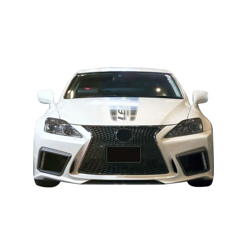 Car Body Kits for Lexus Is250 Is300 Is350 2006-2012 Upgrade V-vision Style Car Bumpers Front Bumper Rear Bumper Side Skirts Nors