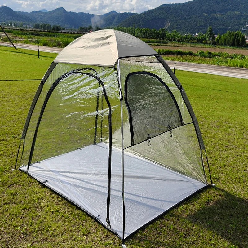 Sports Tent for Soccer&Baseball Games, Rainfly Included, Windproof Winter Shed, Weatherproof, Waterproof,  Outdoor, 3-4 Person,