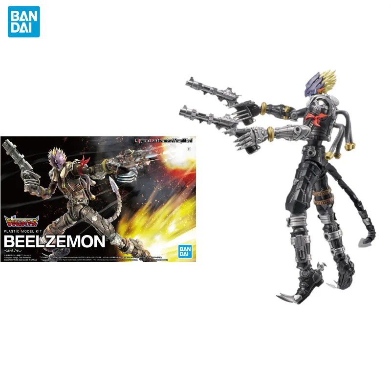 

Bandai Original Figure-rise Standard Digimon Adventure Anime Figure BEELZEMON Anime Action Figure Toys Gifts For Children
