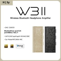 HiBy W3 II/W3 GEN 2 Type C USB DAC Dongle Wireless Bluetooth Decoder Headphone Amplifier AMP CarPlay NFC CVC Mic for Android iOS