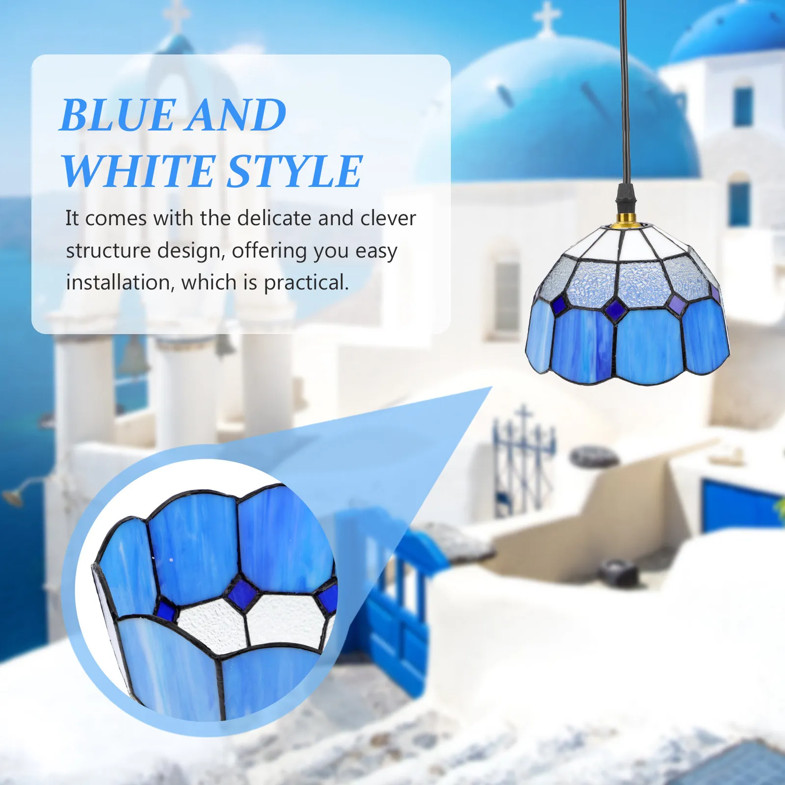 Creative Glass Lampshade Elegant Simple Design for Ceiling Pendant Wall Lights Light Protector Gentle Diffused Glow Decorative
