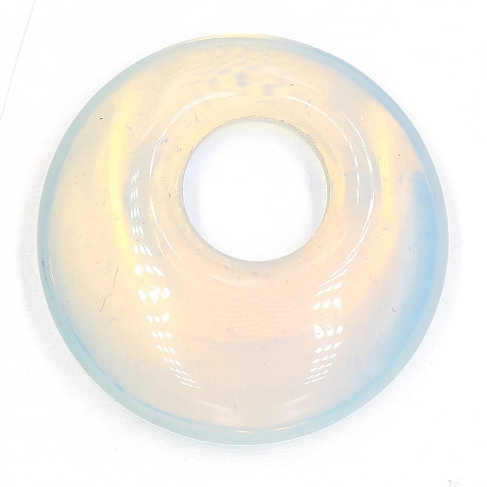 Natural Stone Green Aventurine Agate Amethyst Opal Large Hole Beads DIY for Making Jewelry Accessories Gift 18mm Hole 5.5mm