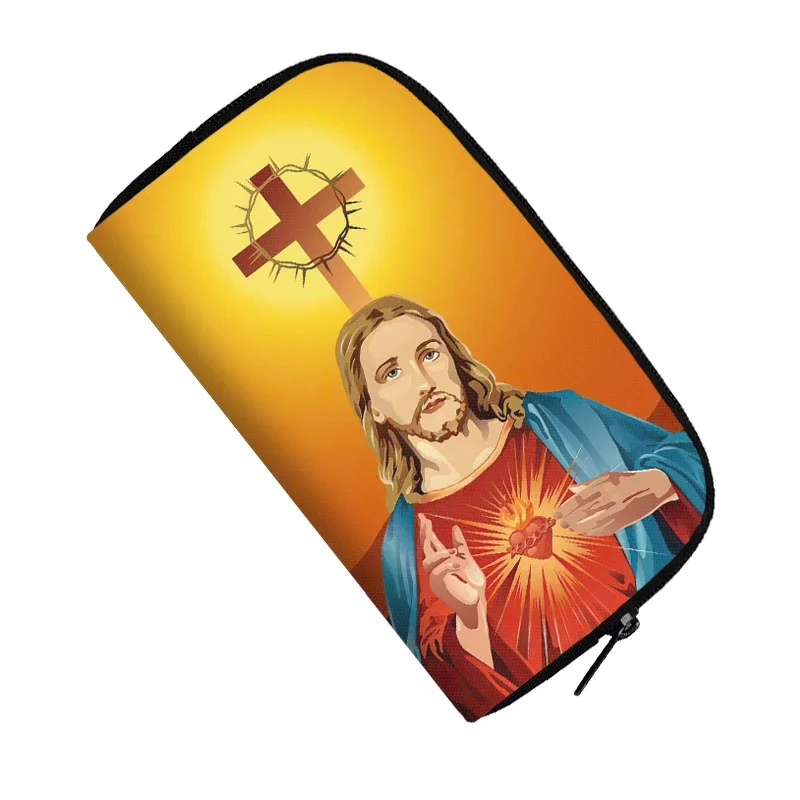 Jesus Save My Life Wallet Christianity God Believers Religious Credit Card Holder Storage Bag Religion Faith Money Bag Purse