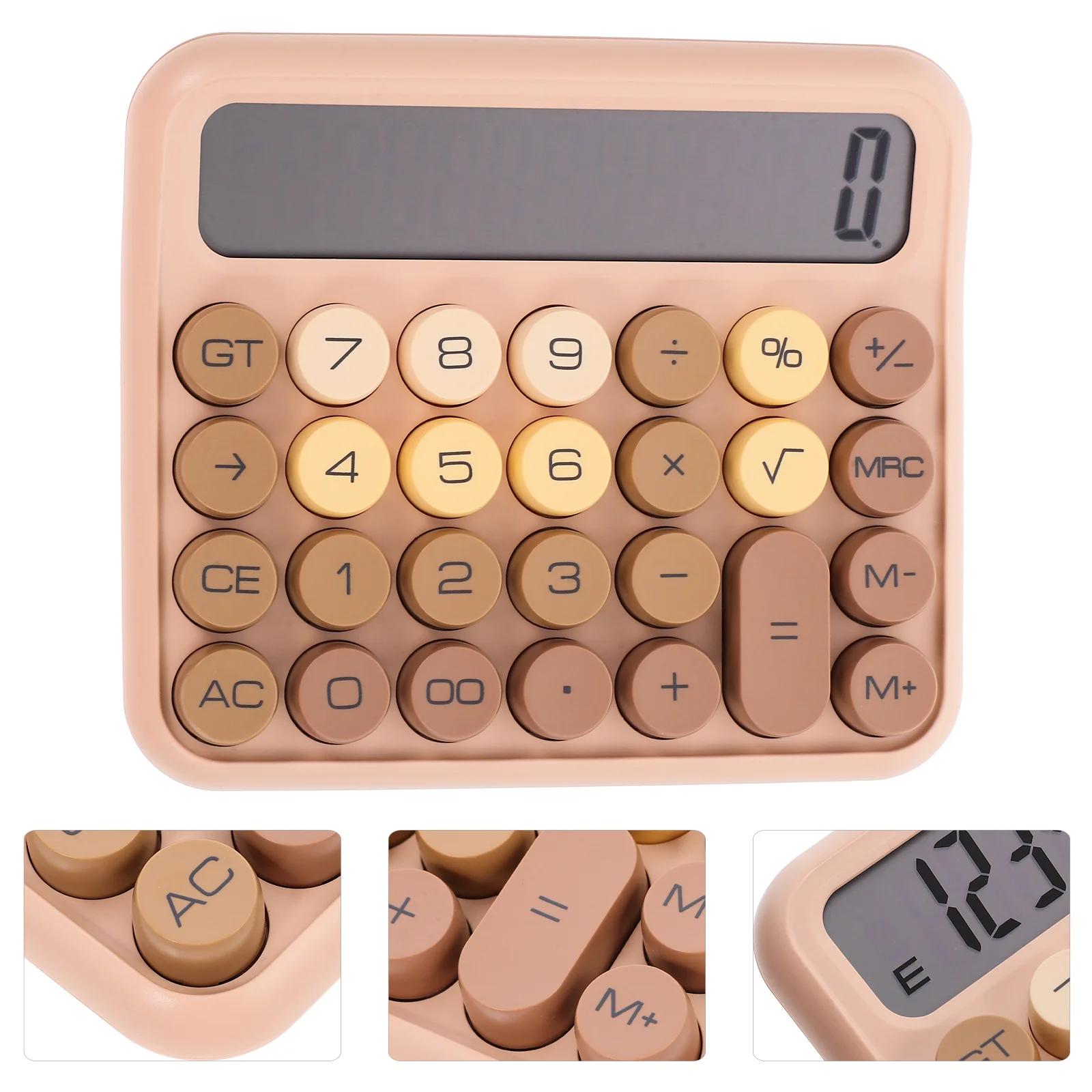 

Portable Desktop Calculator Professional Simple Counting Accessory for Students Colleagues Friends Calculator Office Supply