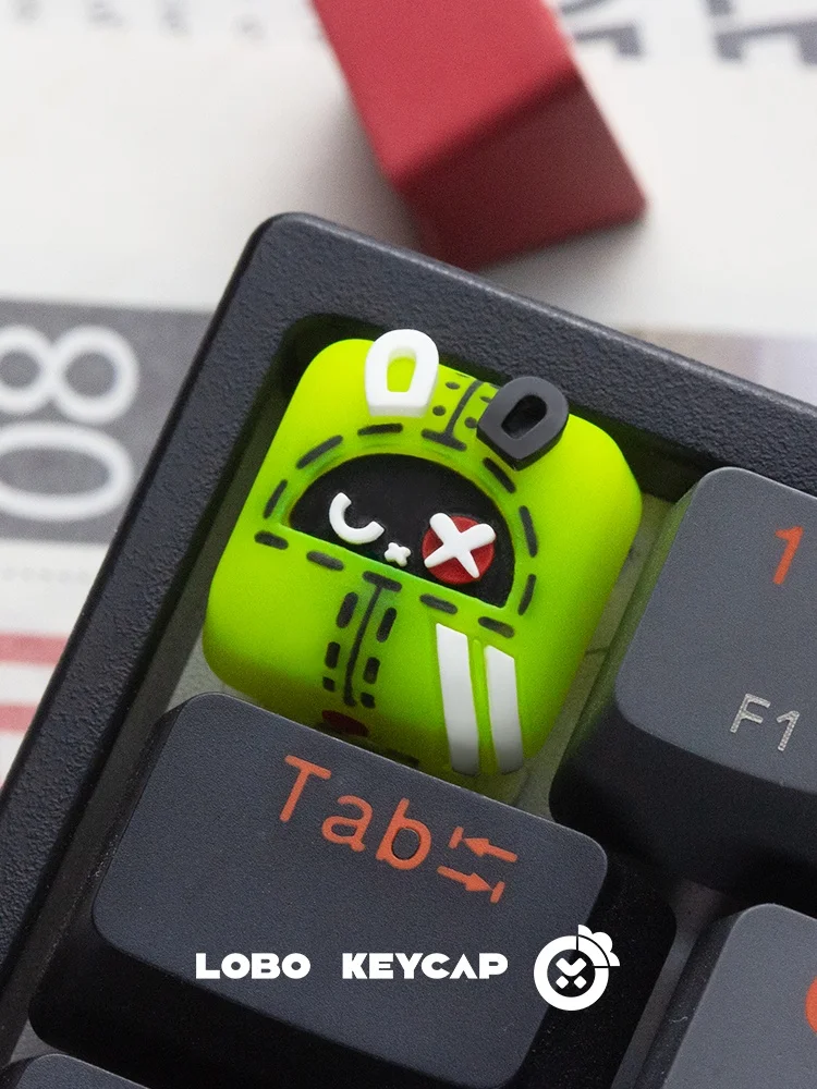 Zenless Zone Zero Bangboo Keycaps الإبداعية أنيمي الراتنج لوحة المفاتيح Keycap لطيف Eous Amillion مخصص الألعاب اكسسوارات الهدايا