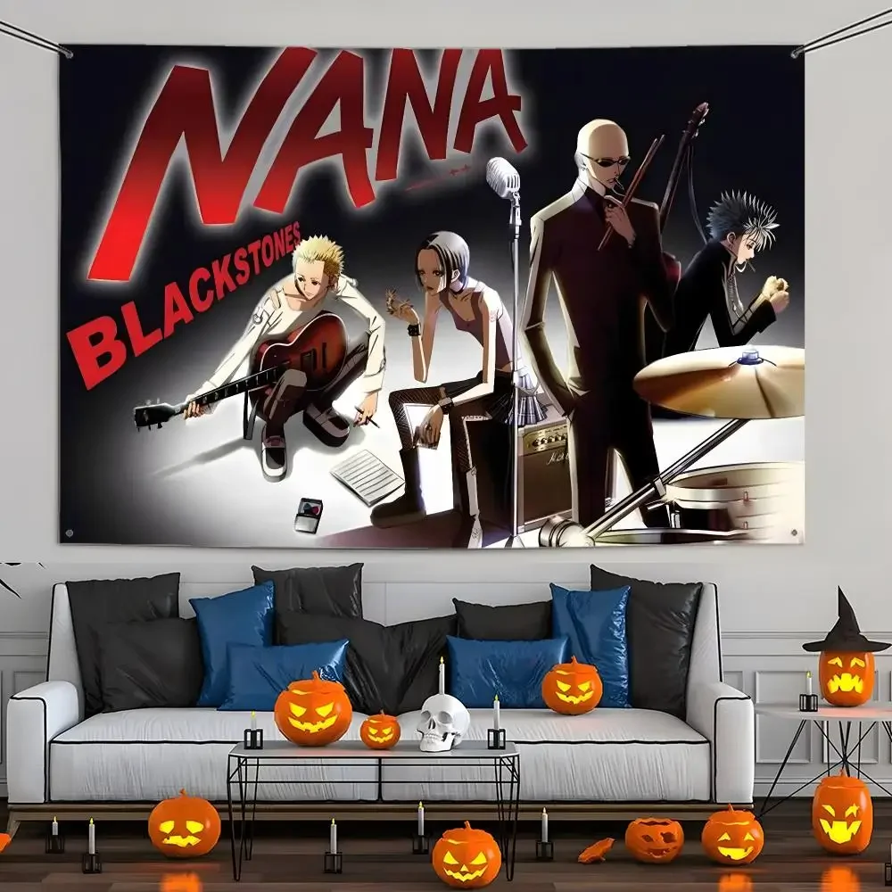 Anime Vintage N-Nana Flags Wall Hanging Tapestry Outdoor Decorative flag Background Blanket