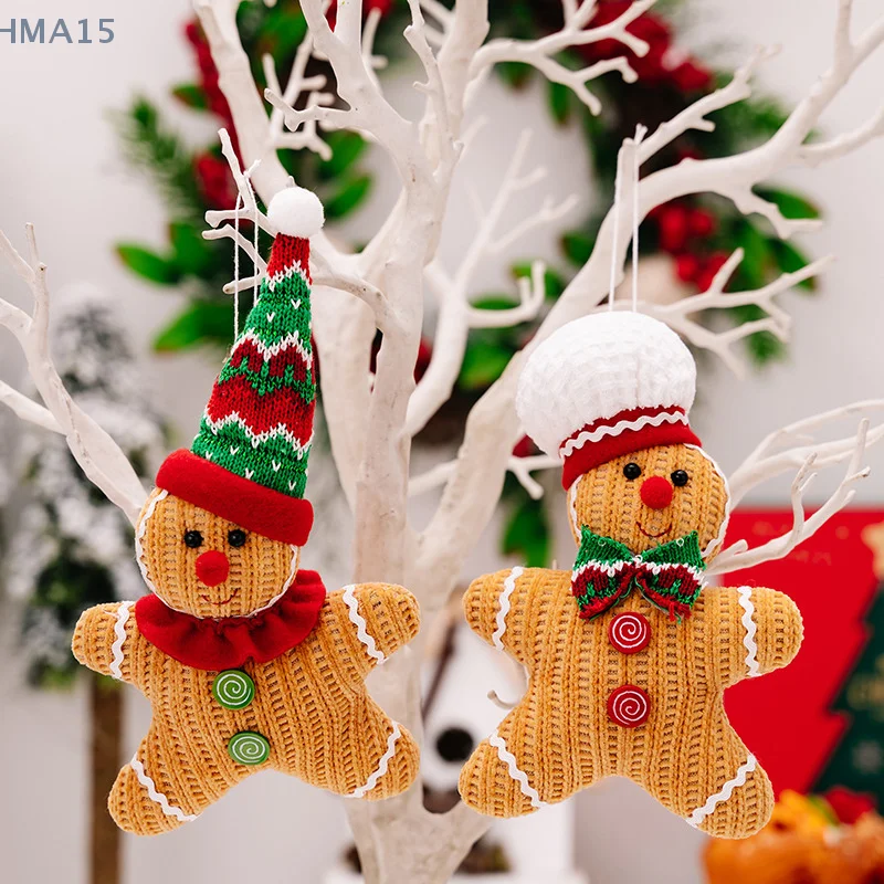 Christmas Decoration Gingerbread Man Doll Pendant Christmas Tree Pendant