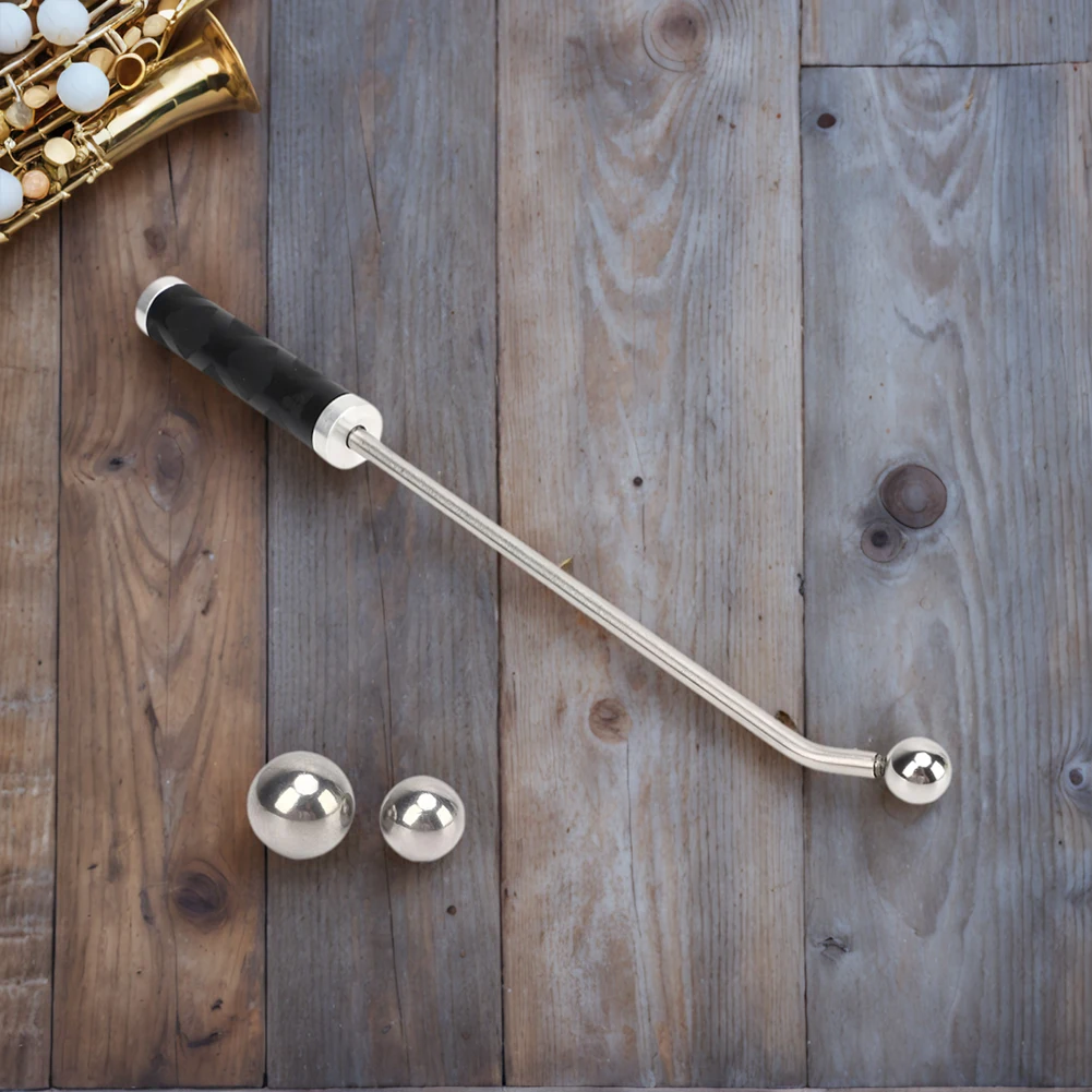 أداة صيانة الرقبة ساكس مع 3 كرات الساكسفون دنت أداة إصلاح الساكسفون الكرة رئيس أداة ل البوق القرن الفرنسي القرن الصغير #1