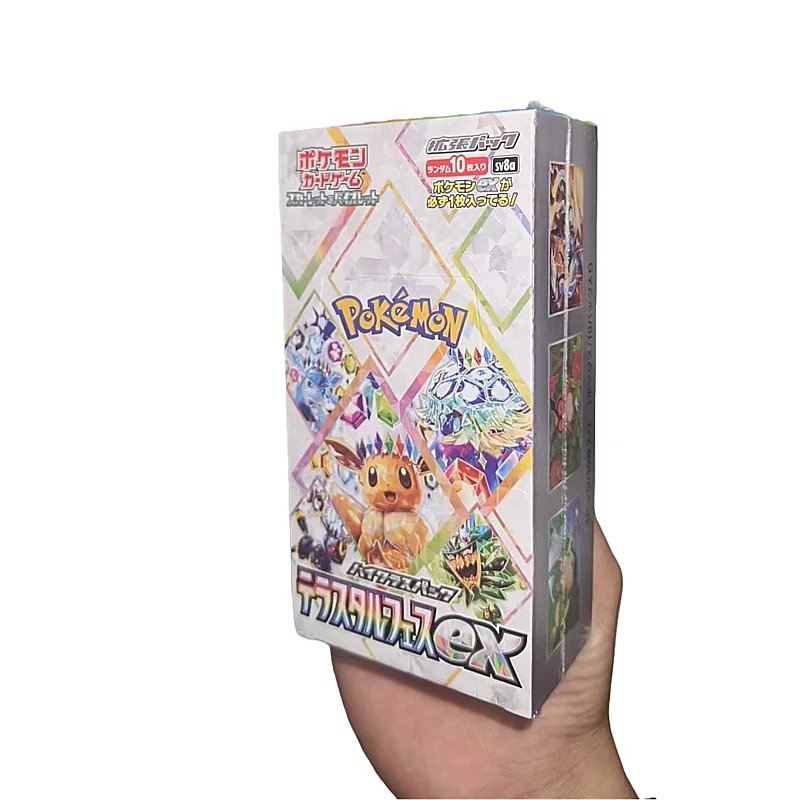 Originele Pokemon PTCG SV8a Japanse editie kaarten Taijing Festival Booster Pack Anime Eevee Trading Collectible Verjaardagscadeaus