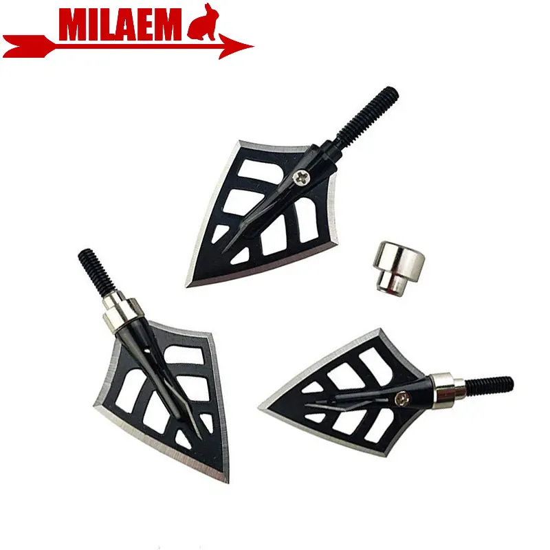 

3/6/12pcs Archery 4 Blade Arrowhead 125Gr Stainless Steel Broadhead Target Arrow Point Tips Hunting Shooting Arrow Accessory