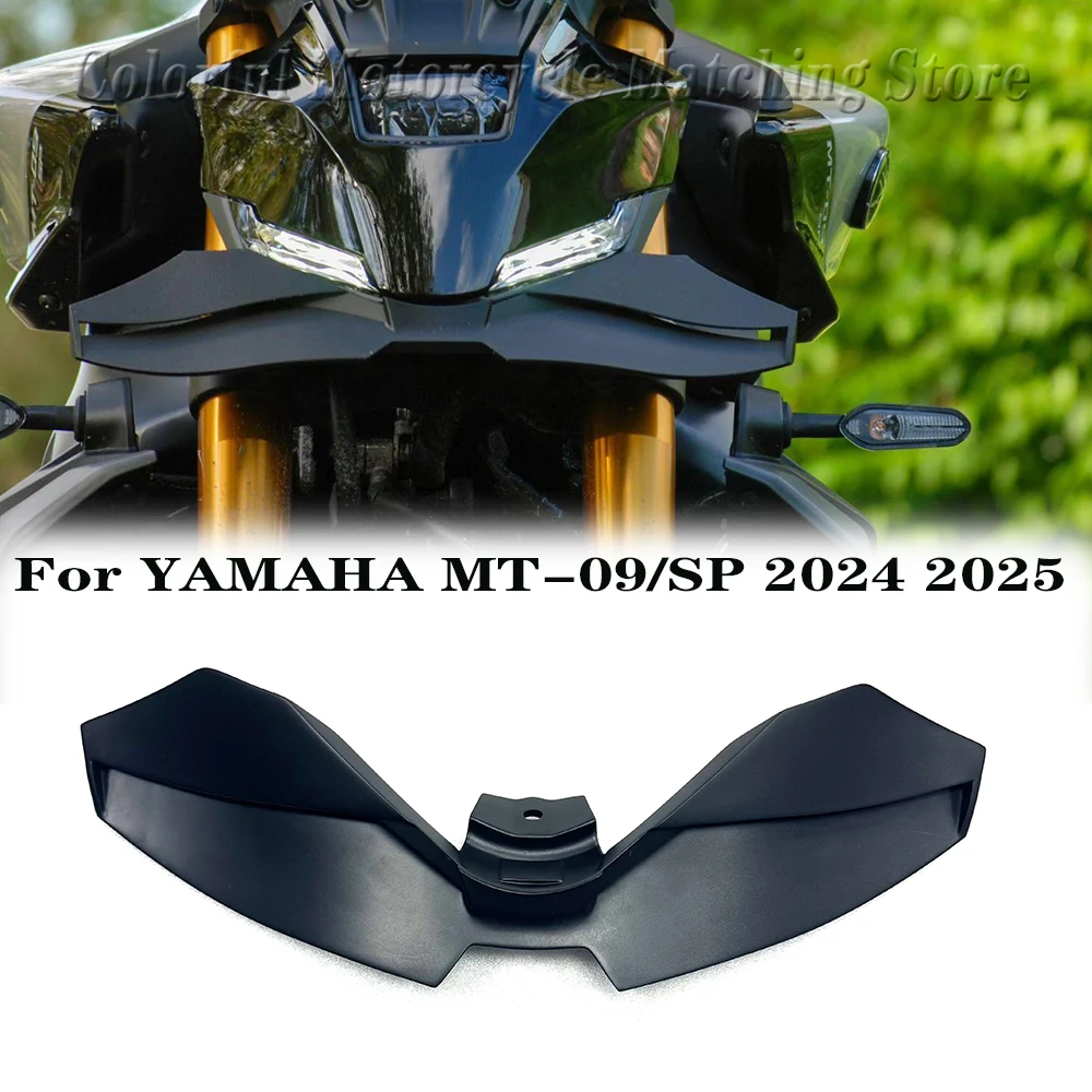 

New For YAMAHA MT 09 MT-09 2024 2025 Motorcycle mt 09 MT09 SP Naked Front Spoiler Winglet Aerodynamic Wing Kit Spoiler