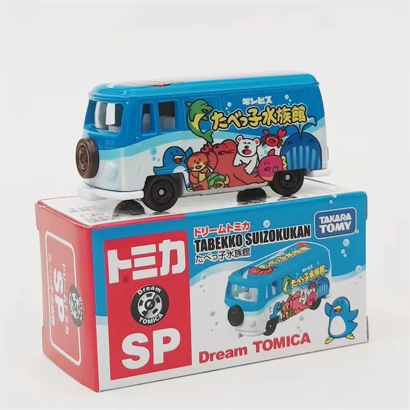 タカラトミー トミカ 合金車 ハッピーアニマルシティ 水族館バス 精巧なおもちゃギフト