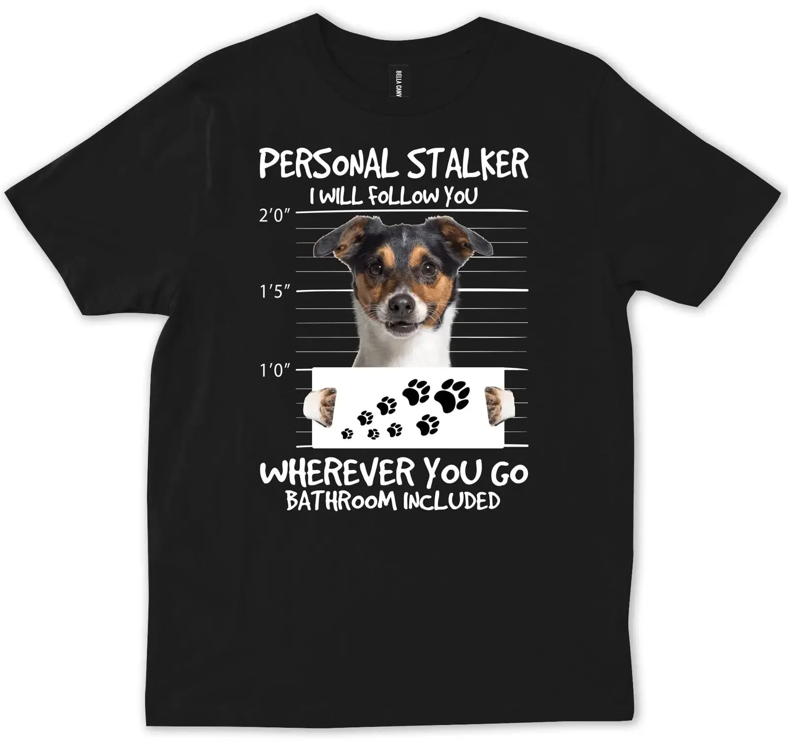 Funny Jack Russell Terrier Owner Fur Mom Dad Gift T shirt