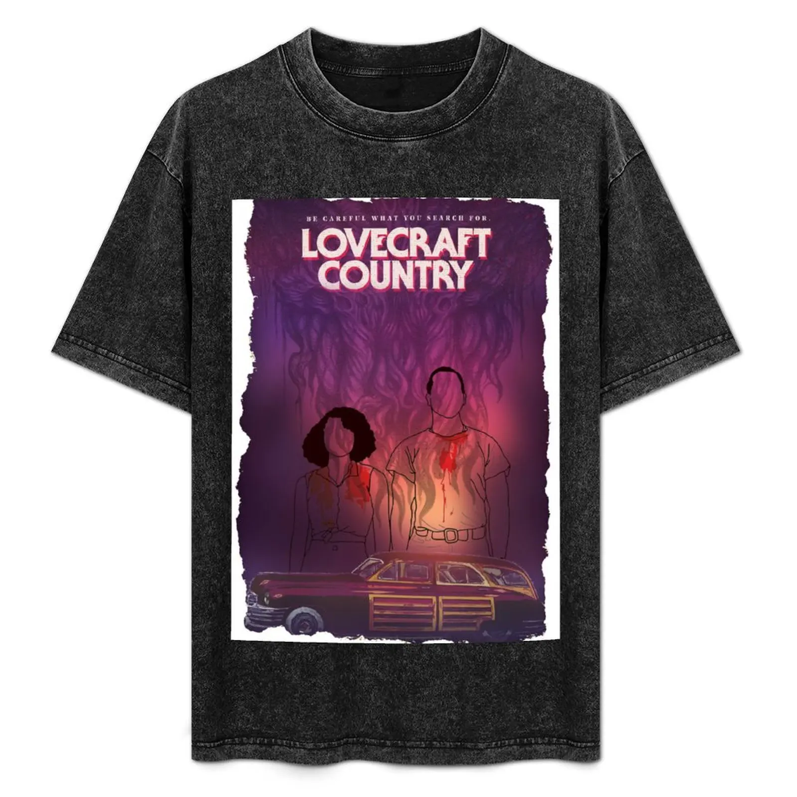 Lovecraft country minimalist artwork print T-Shirt essential t shirt valentines boutique clothes anime shirts men