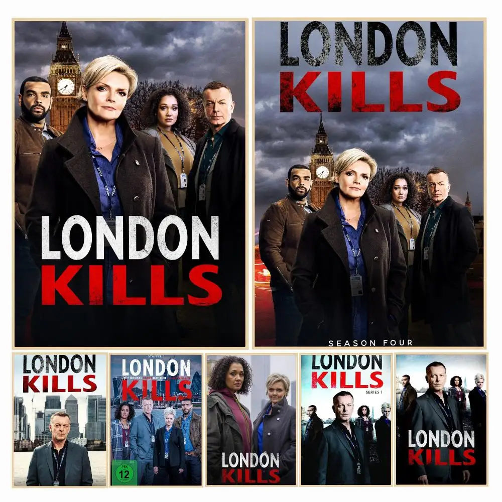 tv series L-London Kills-S Painting Calligraphy Boho Botanical Decor for Living Room Elegant Home Style