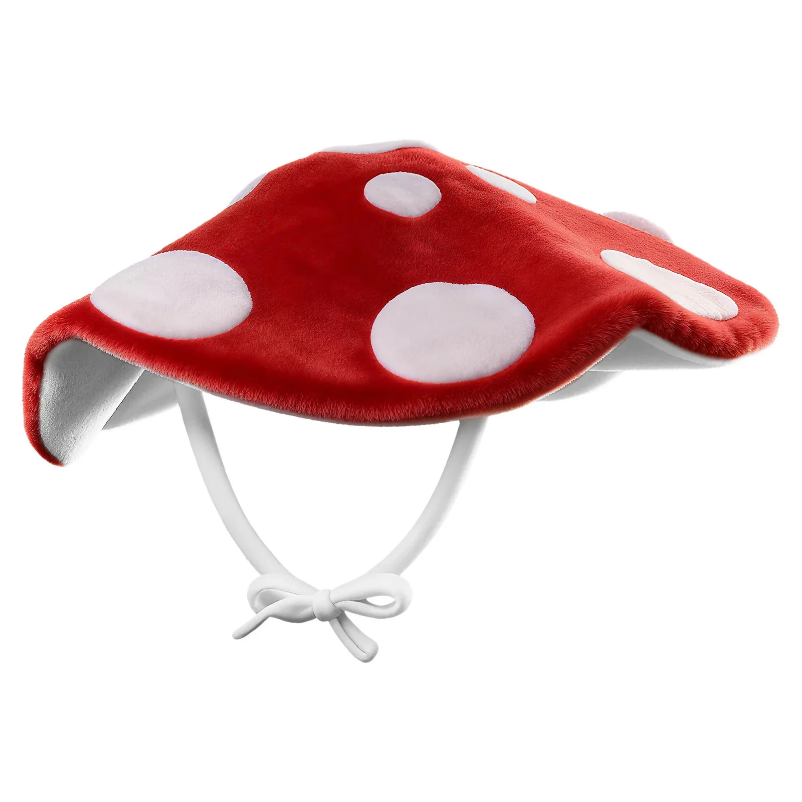 2025 Neuer Pilz mit Schnurhut, lustiger Halloween-Osterparty, seltsamer Cosplay-Hut für Erwachsene und Kinder