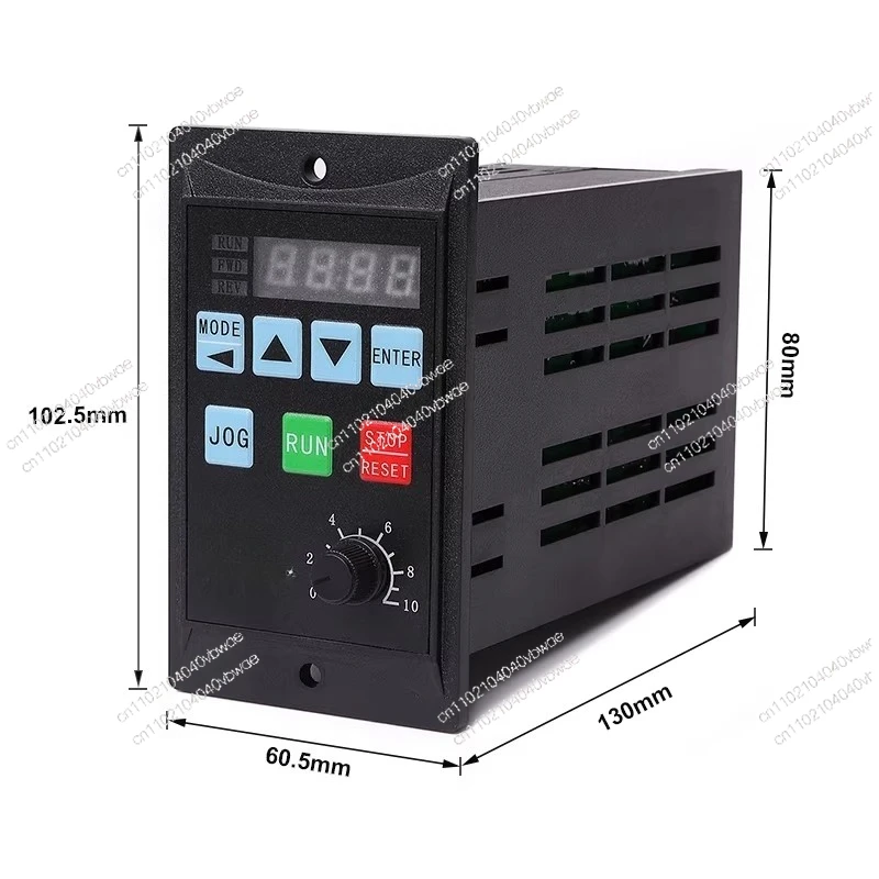 Heavy-duty three-phase inverter 1.5/2 2/3/4/5.5/7. 5KW220 fan water pump 380V motor governor