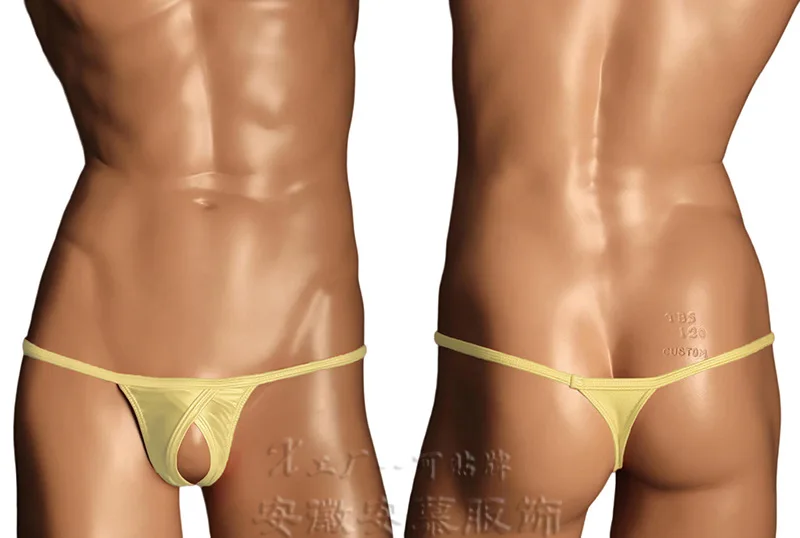6pcs Hollow Out T-back, Low Rise Sexy Tight Underwear for Men High Stretch Nylon Japanese Style
