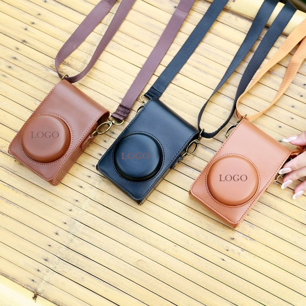 For Ricoh GR GR2 GR3 GRIII GR II Generation Camera Case Camera Storage Bag Shoulder Strap Case PU Leather Case Camera Bag