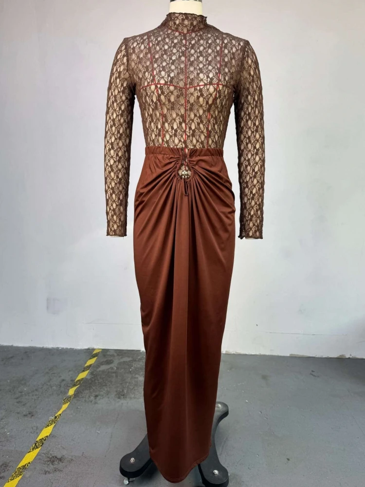 

2 Piece Sets Tops And Skirt African Dresses For Women Elegant Wedding Dashiki Robe Kaftan Long Maxi Dress Turkish Africa New