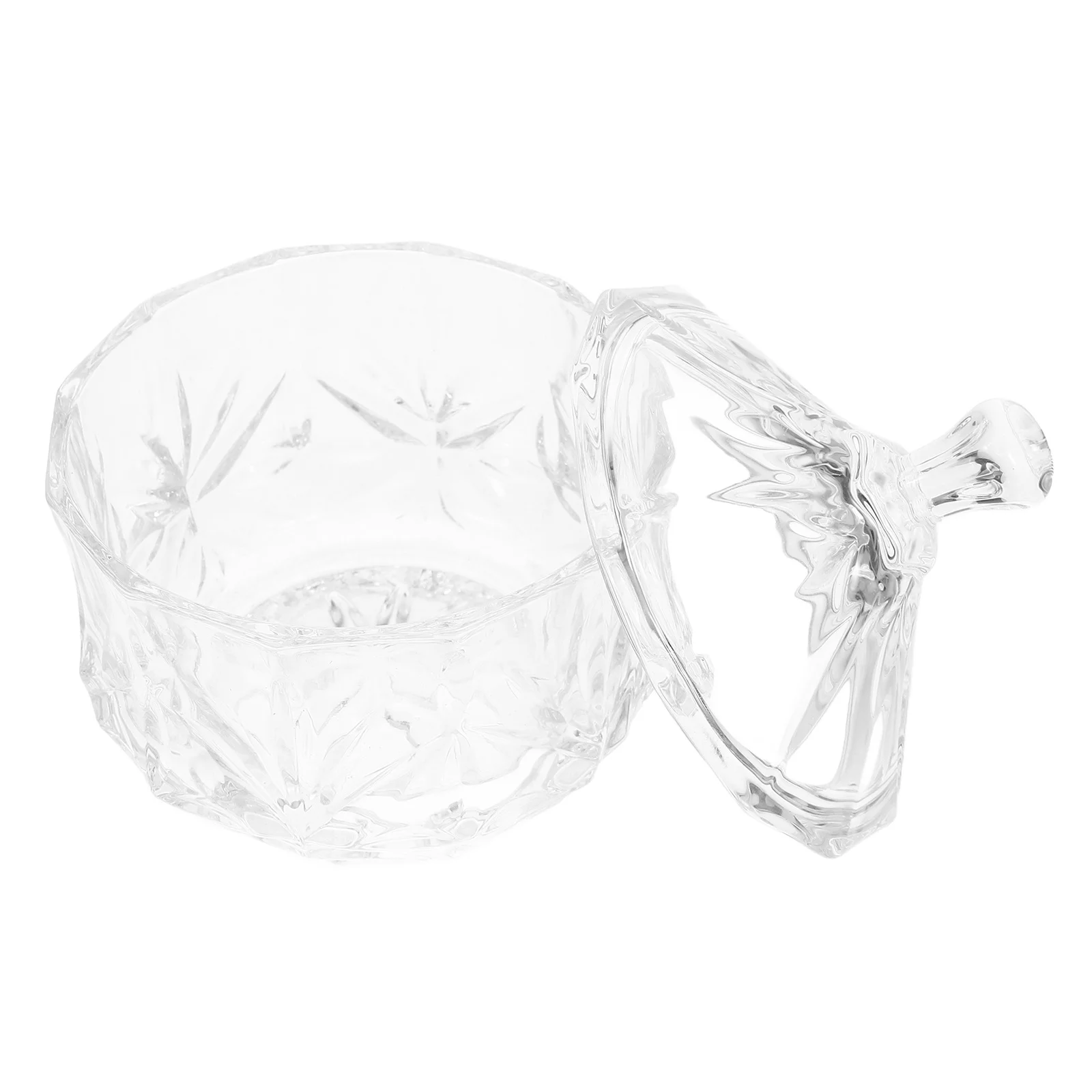 

Glass Jewelry Box with Lid Clear Storage Container for Earrings Necklaces Rings Candy Trinkets Desktop Organizer Decorative Gift