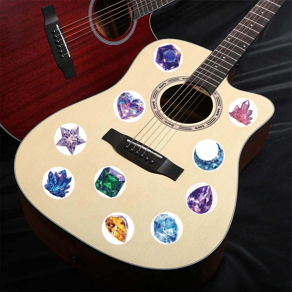 500 قطعة/لفة الكرتون لطيف جوهرة كريستال ختم ملصق DIY بها بنفسك بولي كلوريد الفينيل محمول الشارات الديكور ملصق مكافأة دمى هدايا